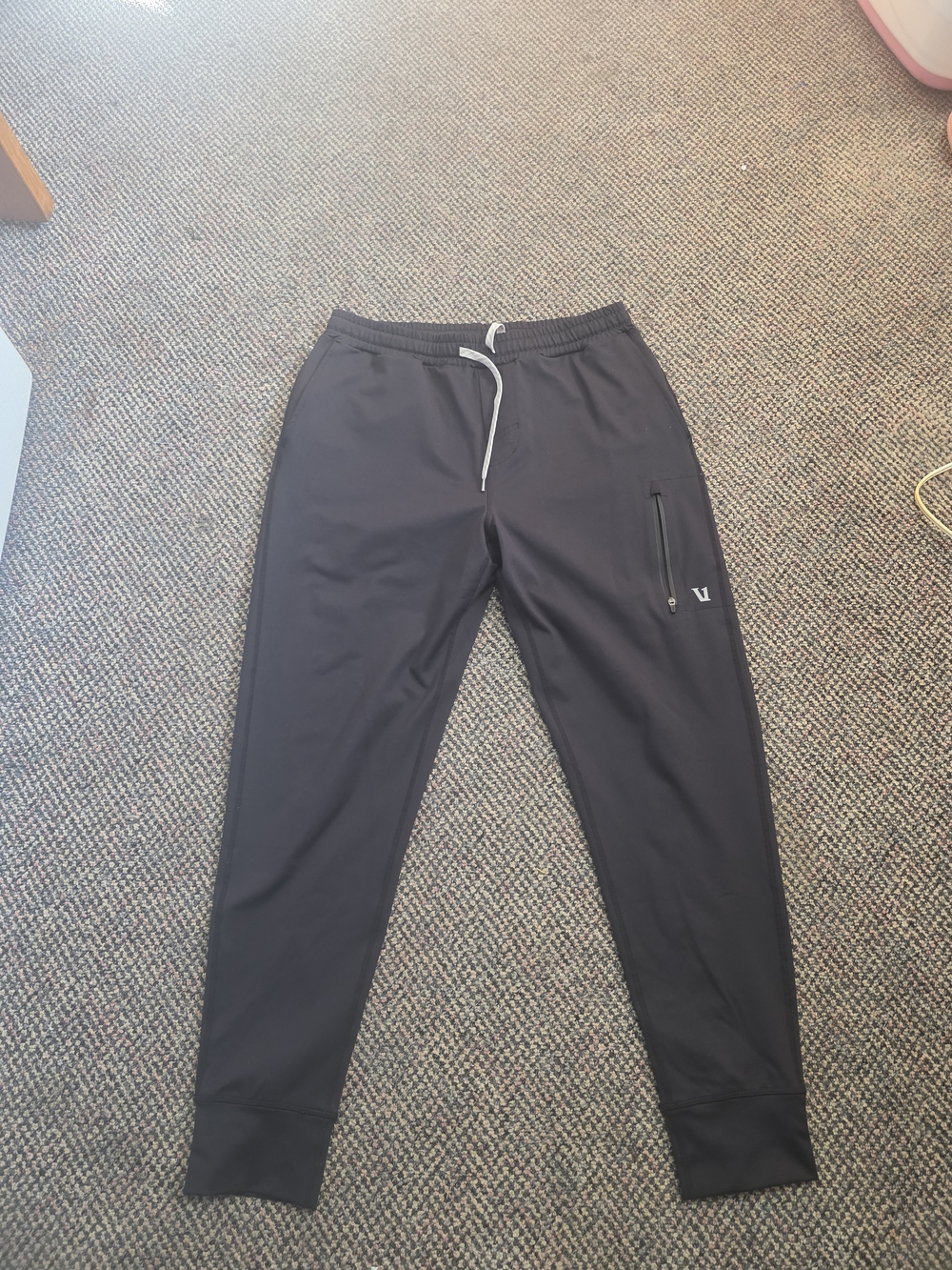 Men's Black Vuori Jogger Pants